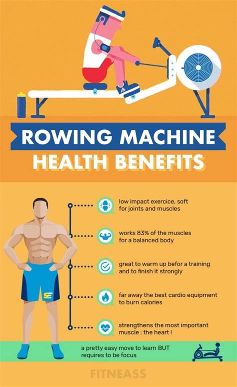 health benefits of rowing machine